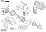 Bosch 3 601 D72 600 Gbm 6 Re Drill 230 V / Eu Spare Parts